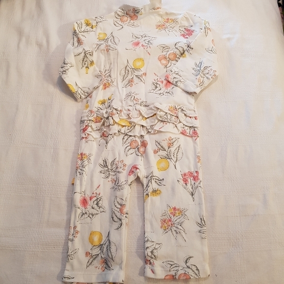 Vaenait girls Large romper floral print, ruffle butt - Picture 4 of 5
